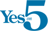 Yes On 5 Logo